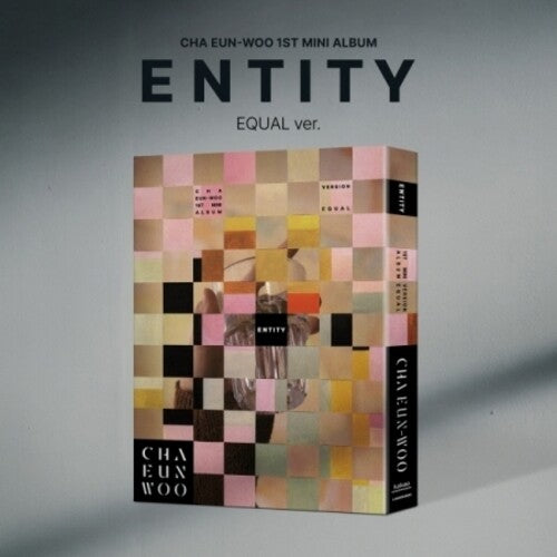 Cha Eun Woo - Entity - Versión Equal - Portada aleatoria - Incluye set de fotolibro, póster plegable, set de tarjetas fotográficas, pegatinas, Entity DIY, papel con letra de acordeón + set de minipóster (CD)