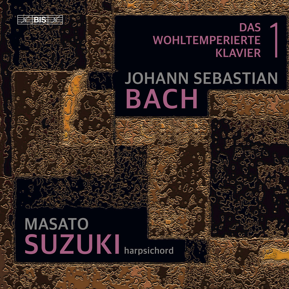 the album cover for Bach / Suzuki - Well-Tempered Clavier Book 1 (Hybr)