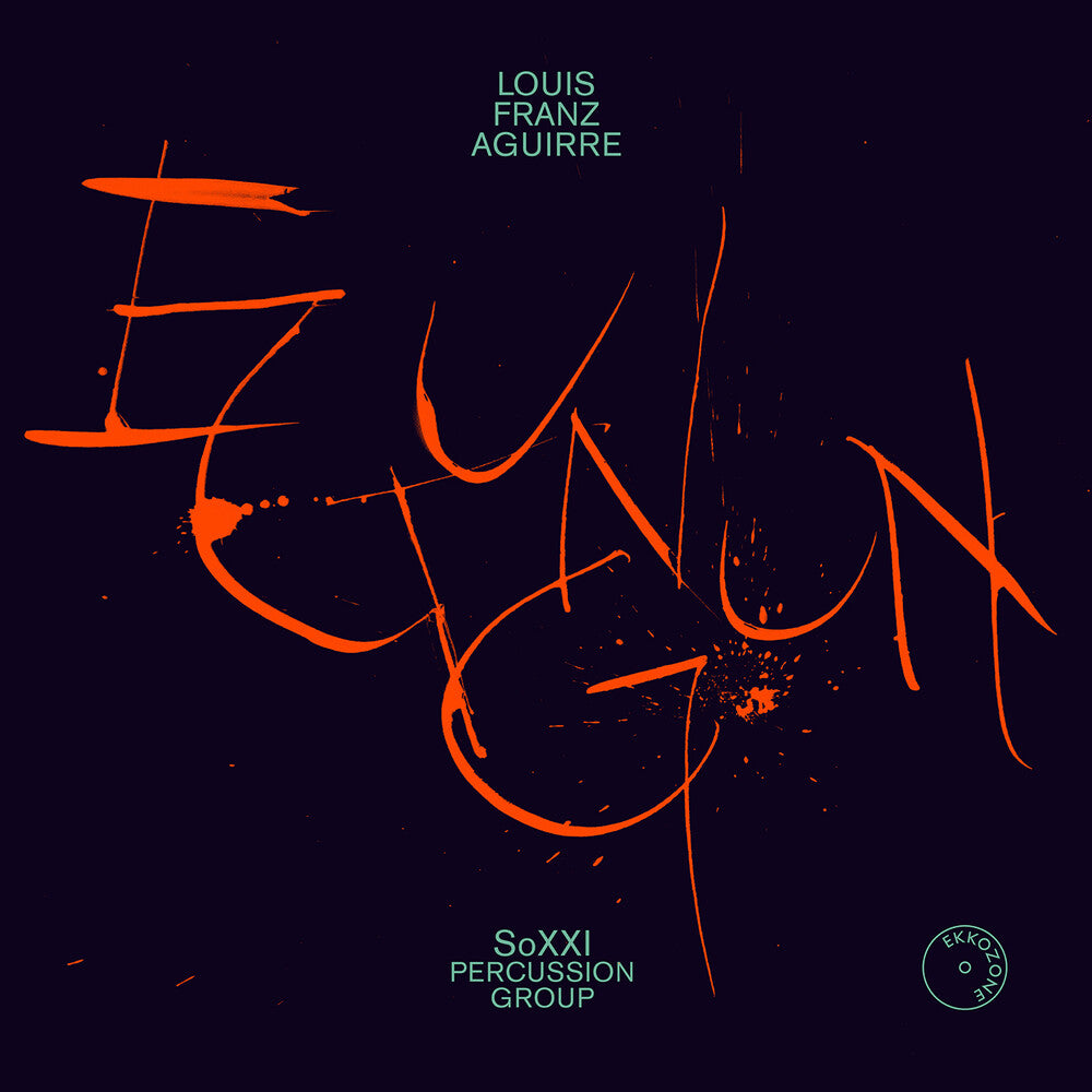 the album cover for Aguirre / Soxxi Percussion Group - Egungun - Percussion Sextets