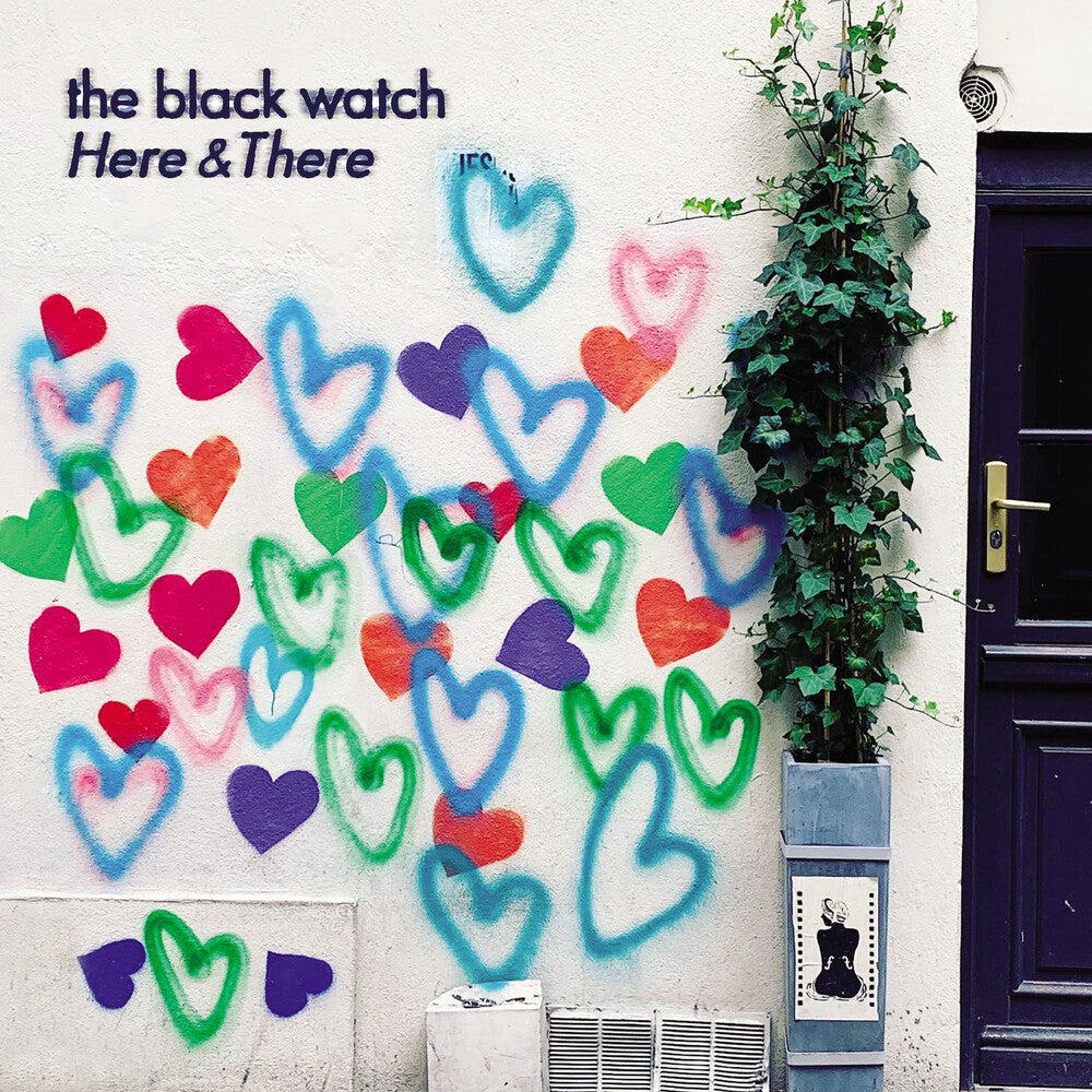 the album cover for The Black Watch - Here & There