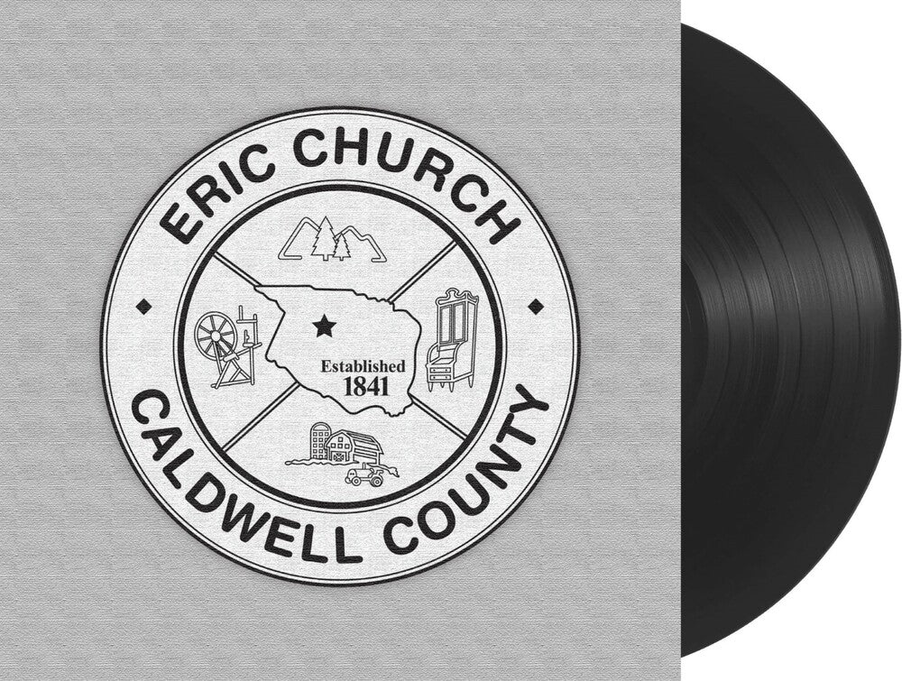 the album cover for Eric Church - Caldwell Country [7inch EP]