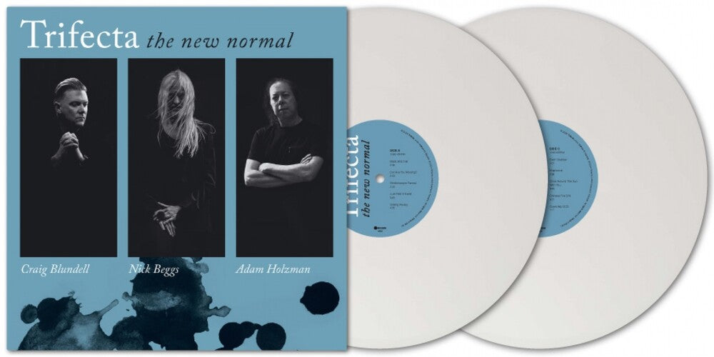 the album cover for Trifecta - New Normal - 140gm White Vinyl