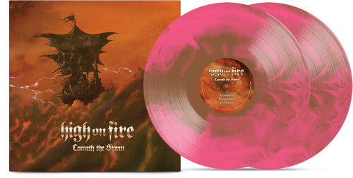 High on Fire - Cometh the Storm (IEX) Galaxy: Hot Pink & Brown (Vinyl)
