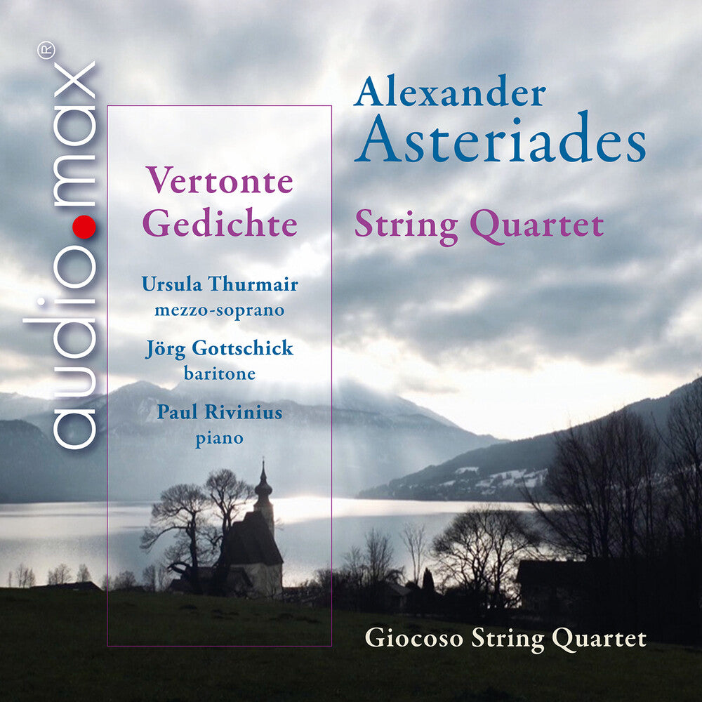 the album cover for Asteriades / Thurmair / Giocoso String Quartet - String Quartet & Vertonte Gedichte