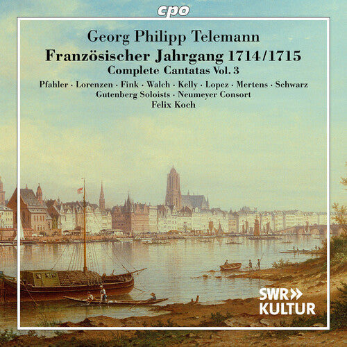 Annemarie Pfahler - Telemann: Complete Cantatas, Vol. 3 (CD)
