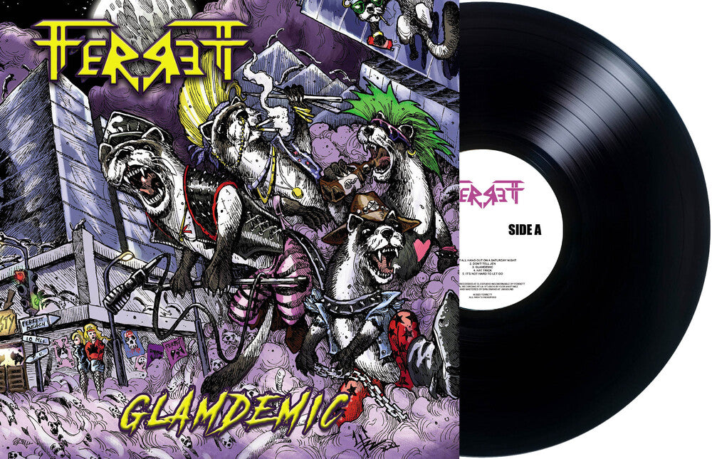 the album cover for FerreTT - Glamdemic [Limited Edition]