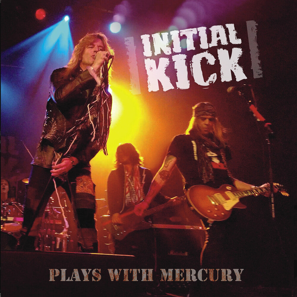 the album cover for Initial Kick - Plays With Mercury