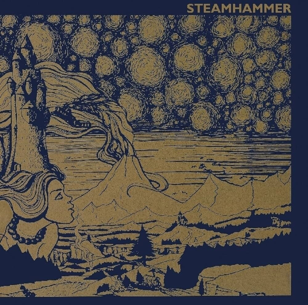 the album cover for Steamhammer - Mountains - Natural Color Vinyl [Colored Vinyl] (Nat) (Hol)