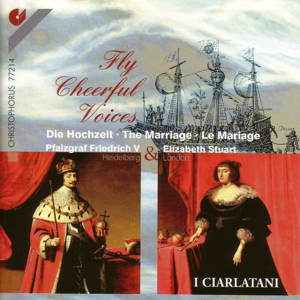 the album cover for Ciarlatani, I - Chamber Music - Coprario, J. / Johnson, R. / Byrd, W. / Dowland, J. / Campion, T. / Engelman, C. / Jeep, J. / Praetorius, M. (I 