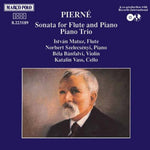 the album cover for Pierne / Matuz / Szelcsenyi / Vass - Flute Sonata / Piano Trio