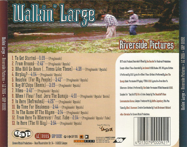 Walkin' Large : Riverside Pictures (CD, Album)