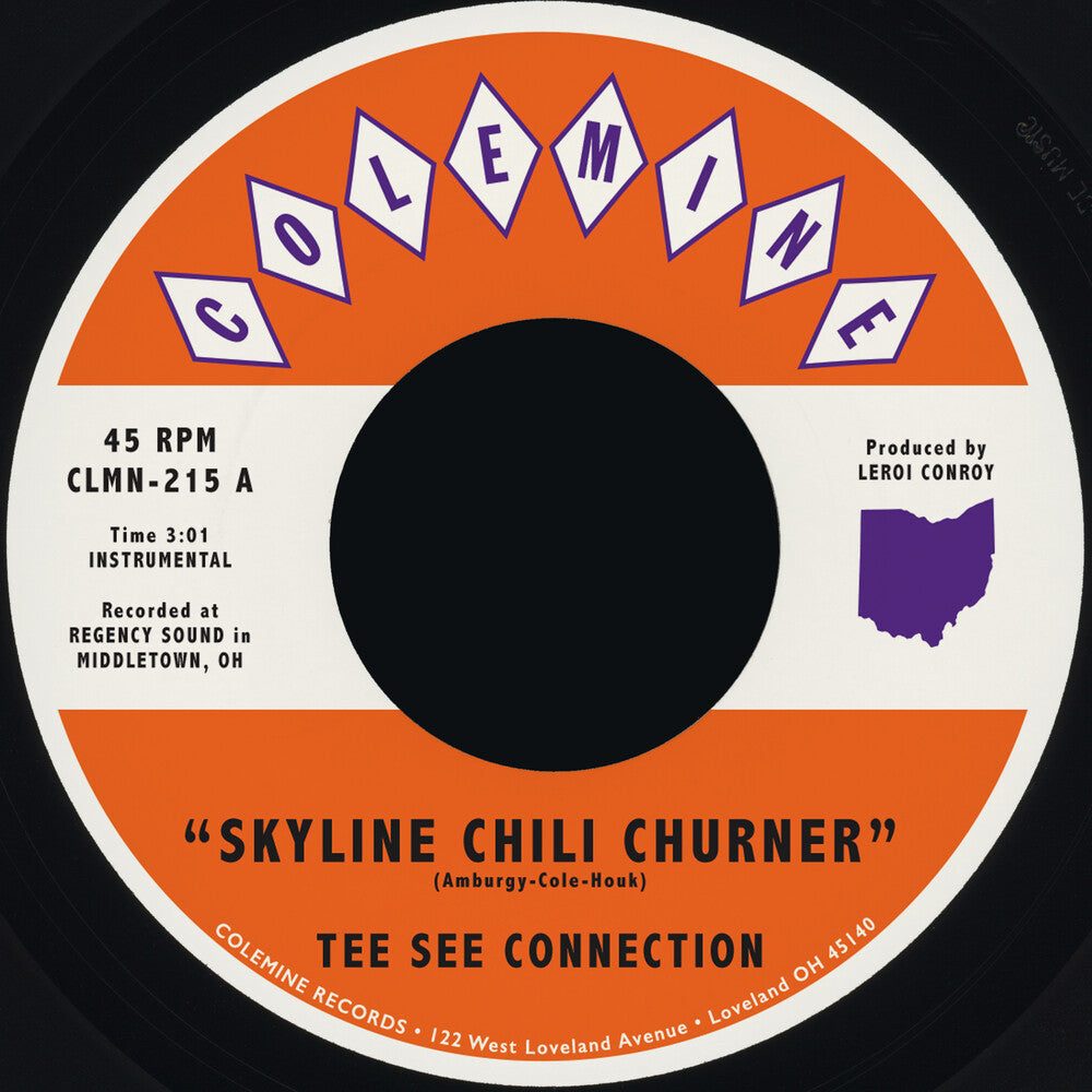 the album cover for Tee See Connection - Skyline Chili Churner / Queen City