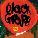 the album cover for Black Grape - Orange Head - Limited Fern Green & Black Colored Vinyl
