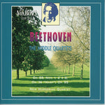 the album cover for L.V. Beethoven - Qt Str 7-11 Middle