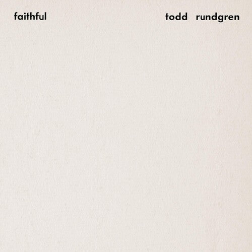 Todd Rundgren - Faithful (2 LP Premium Sound/Gold Vinyl/Gatefold Cover) (Vinyl)