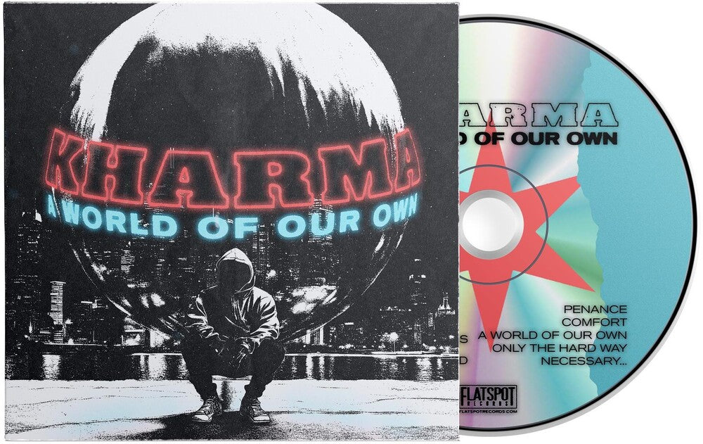 the album cover for Kharma - World Of Our Own