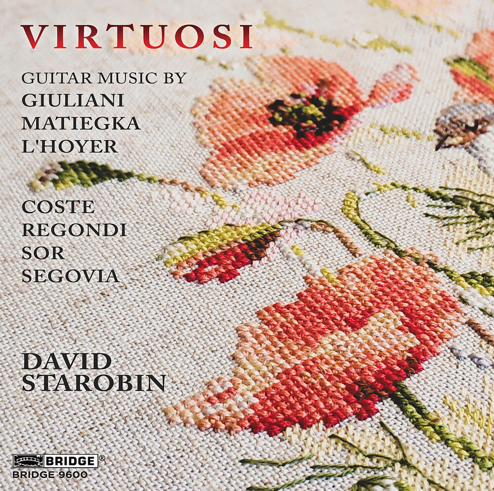 the album cover for Coste / Giuliani / Starobin - Virtuosi