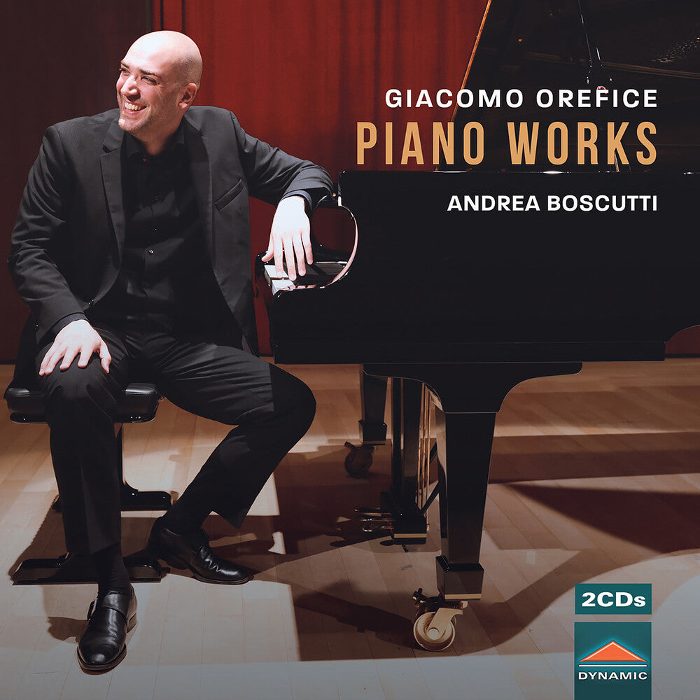 the album cover for Giacomo Orefice/ Boscutti,Andrea - Piano Works