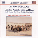 the album cover for Paul Posnak - Complete Works for Violin & Piano