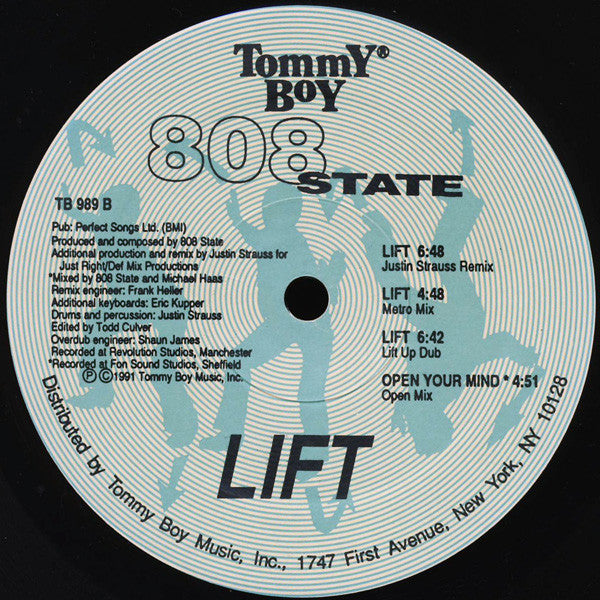 808 State : Lift (12")
