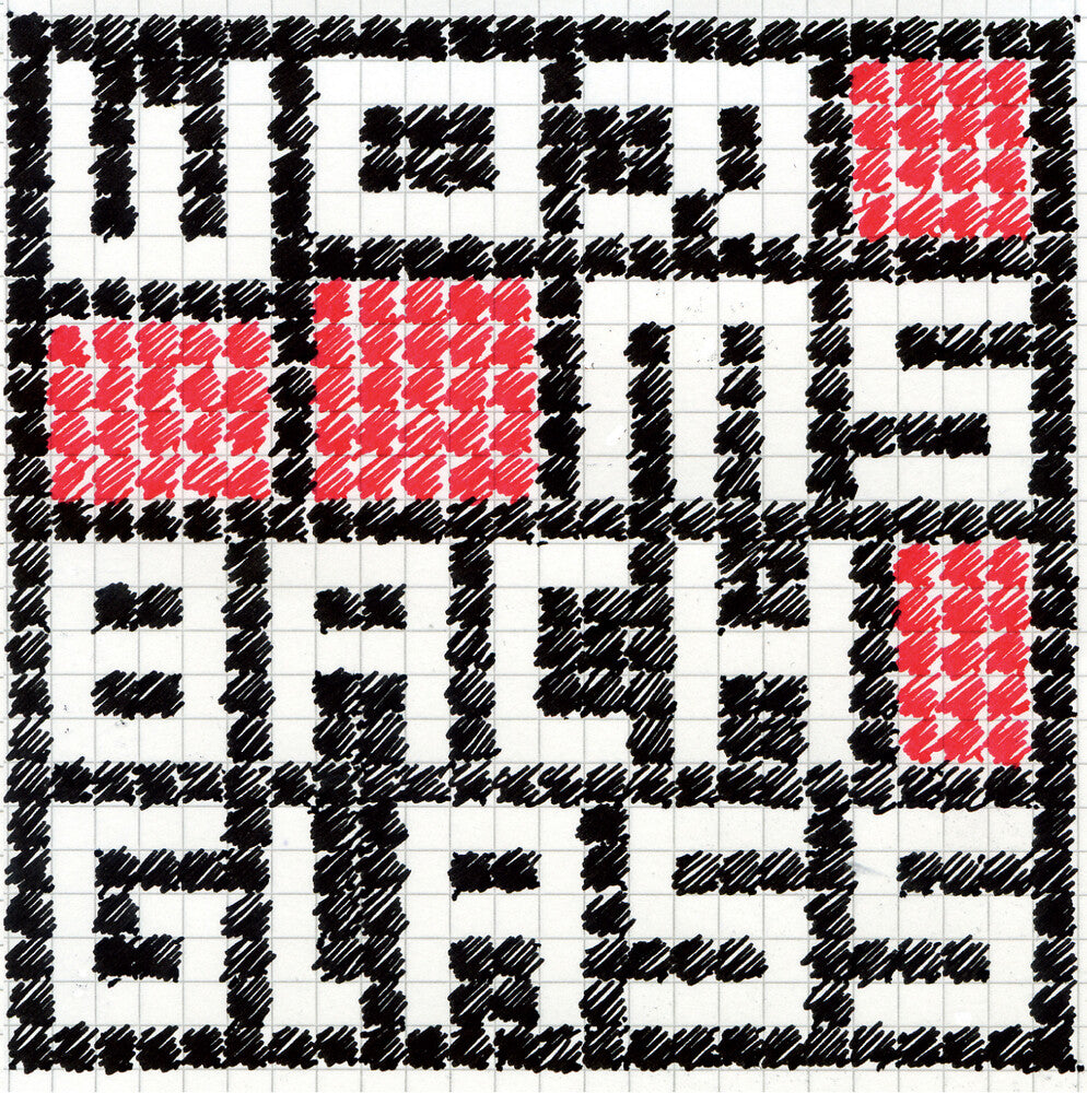 the album cover for Marcel Worms - Bach Glass Worms