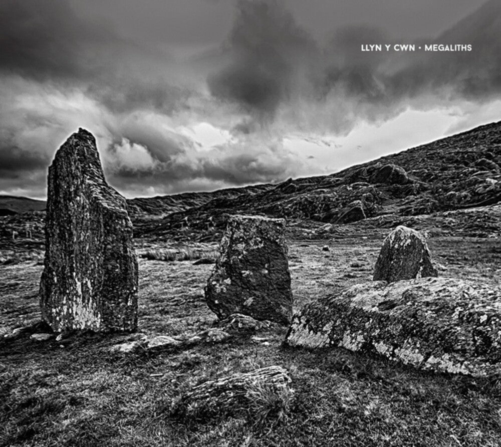 the album cover for Llyn / Cwn - Megaliths