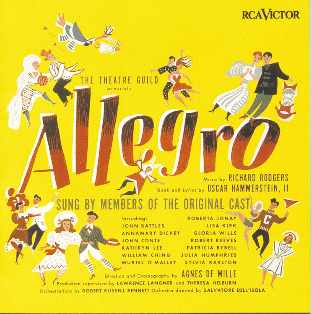 the album cover for Original Broadway Cast of Allegro - Allegro / O.B.C.