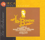 the album cover for PlÃ¡cido Domingo - La Boheme