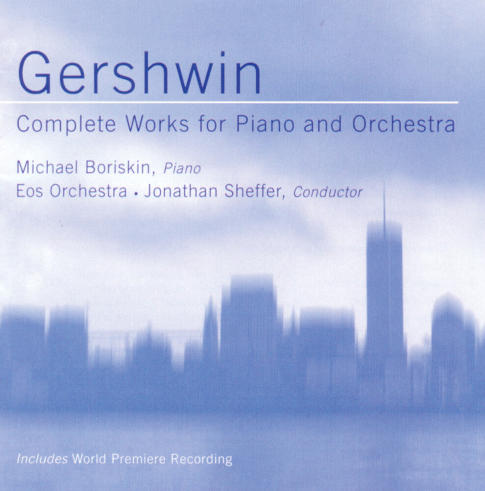the album cover for G. Gershwin - Complete Works For Piano & Orchestra