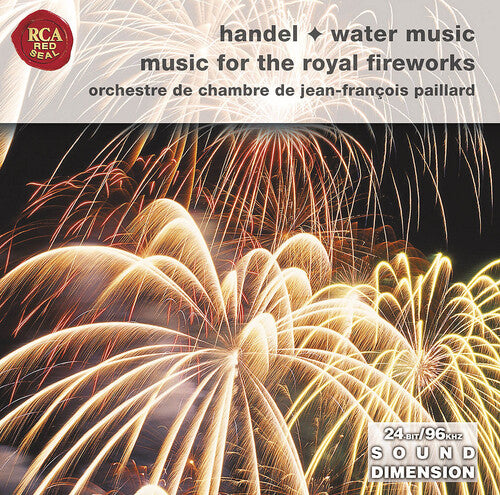 Orquesta de Cámara Jean-François Paillard - Música para los fuegos artificiales reales: Música acuática 1, 2 y 3 (CD)