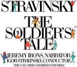 the album cover for I. STRAVINSKY - Soldier's Tale