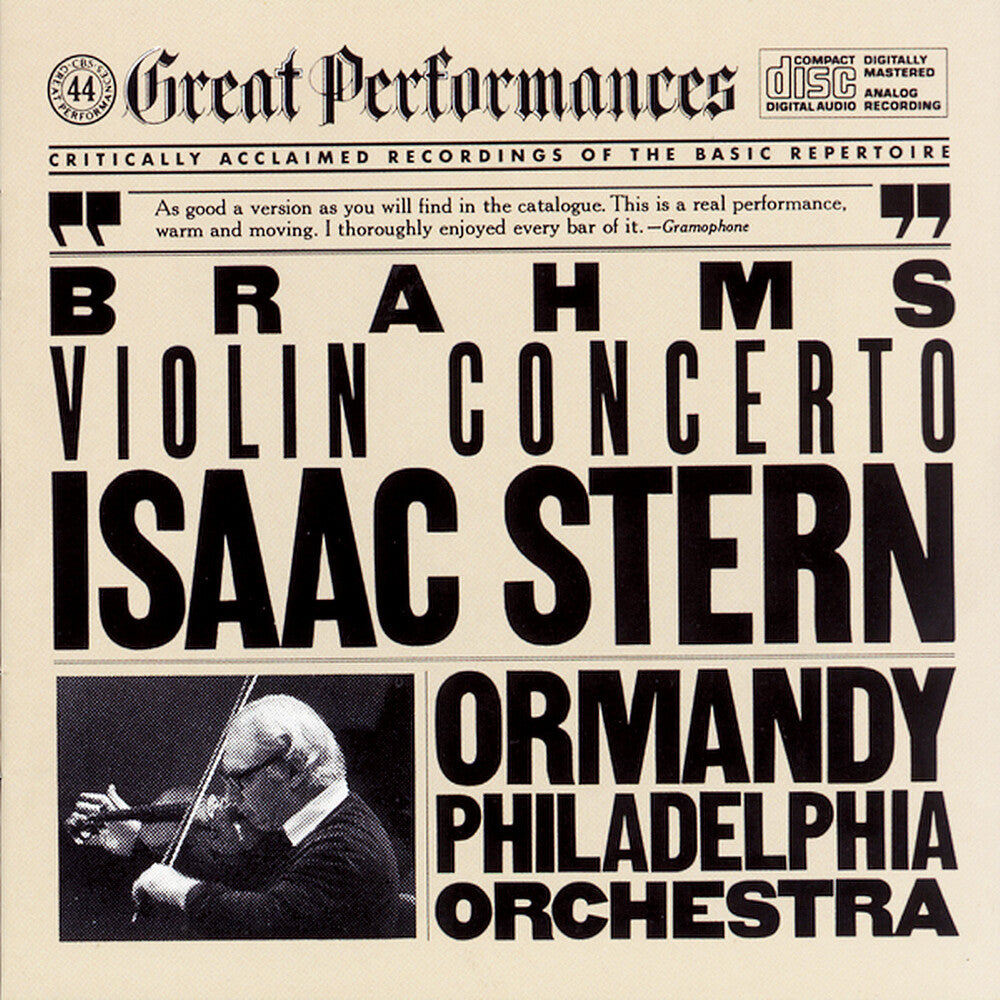 the album cover for Isaac Stern - Violin Concerto