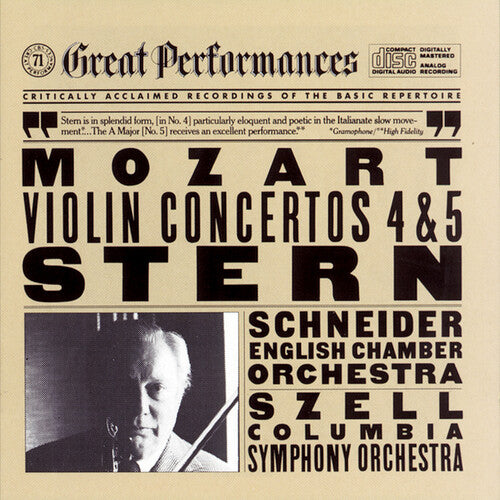 Isaac Stern - Violin Concerti 4 & 5 (CD)