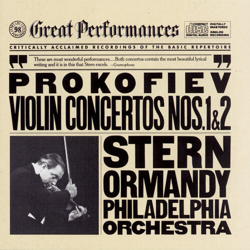Isaac Stern - Conciertos para violín 1 y 2 (CD)