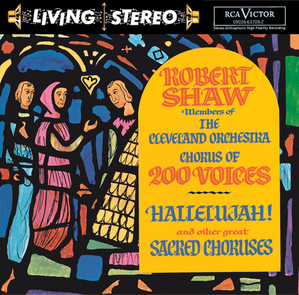the album cover for Robert Shaw - Hallelujah & Other Great Sacred Choruses