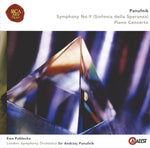 the album cover for Ewa Poblocka - Symphony No 9 / Piano Concerto