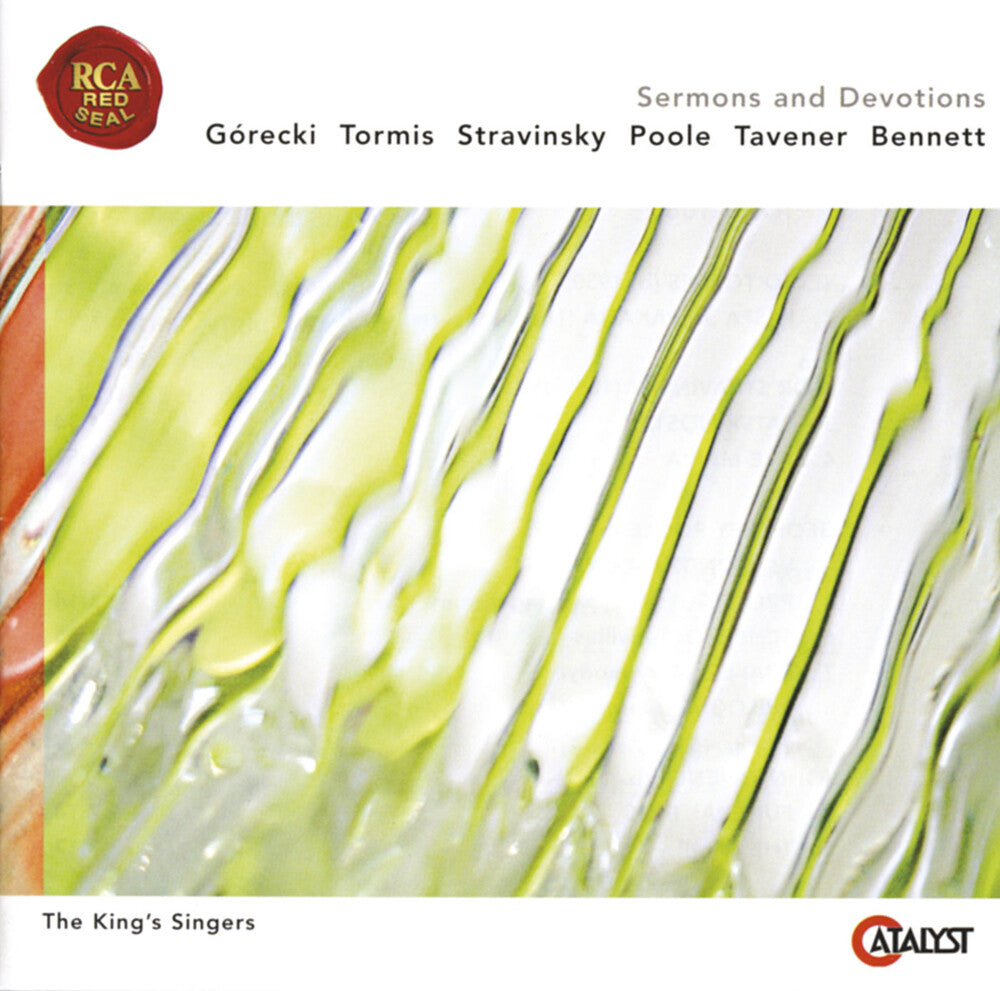 the album cover for King's Singers - Sermons & Devotions