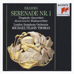 the album cover for Michael Tilson Thomas - Serenade 1 / Tragic Overture