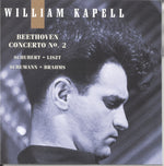 the album cover for WILLIAM KAPELL - Volume 6: Concerto 2 Op 19 In B Flat