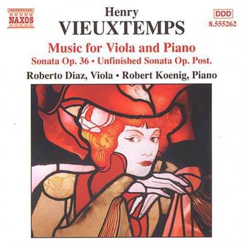the album cover for Roberto Diaz - Music for Viola & Piano