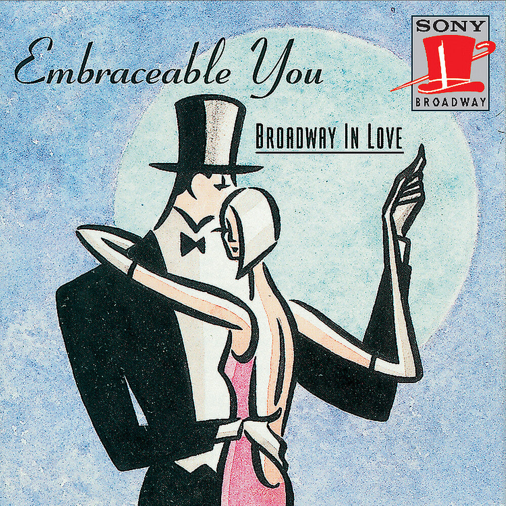 the album cover for Broadway In Love / Various - Embraceable You-Broadway in Lo