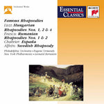 the album cover for Eugene Ormandy - Famous Rhapsodies