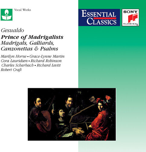 C. Gesualdo - Príncipe de los Madrigalistas: Madrigales, Gallardas y (CD)