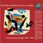 the album cover for Modern American Vocal Works / Various - Modern American Vocal Works / Various