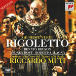 the album cover for G. Verdi - Rigoletto (Hlts)