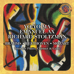 the album cover for Emanuel Ax - Trios For Piano Clarinet & Cello (Bonus Tracks)