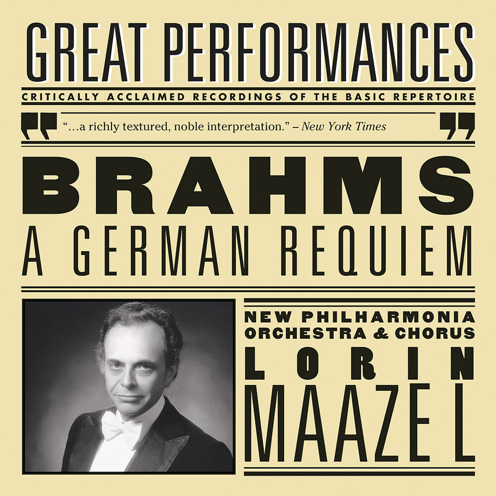 the album cover for Various Artists - Ein Deutsches Requiem [Remastered]