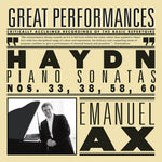 the album cover for J. HAYDN - Piano Sontas