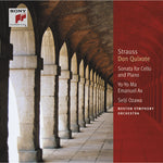 the album cover for Yo-Yo Ma - Don Quixote / Sonata For Cello & Piano [Remastered]