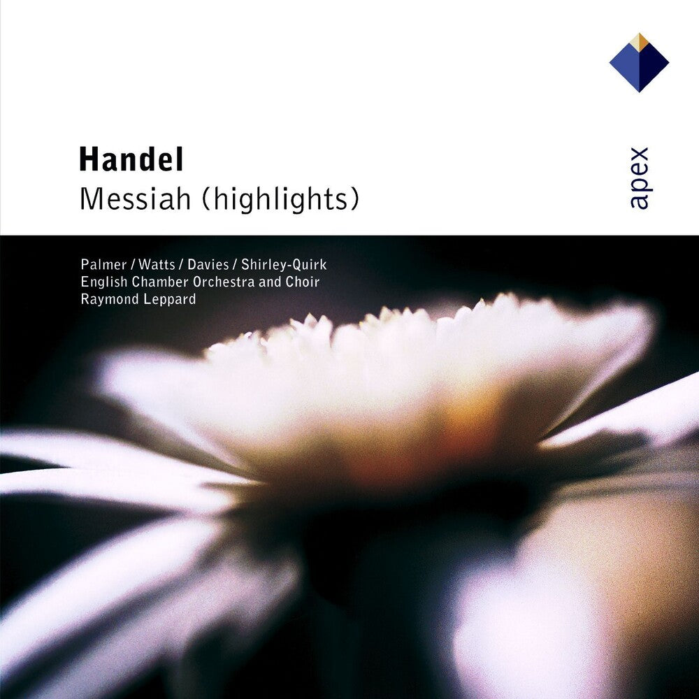 the album cover for G.F. Handel - Messiah (Hlts)
